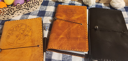 Leather Journals and Pads